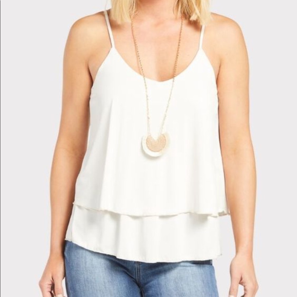 Allison Joy Bria Modal Tank, Size Small